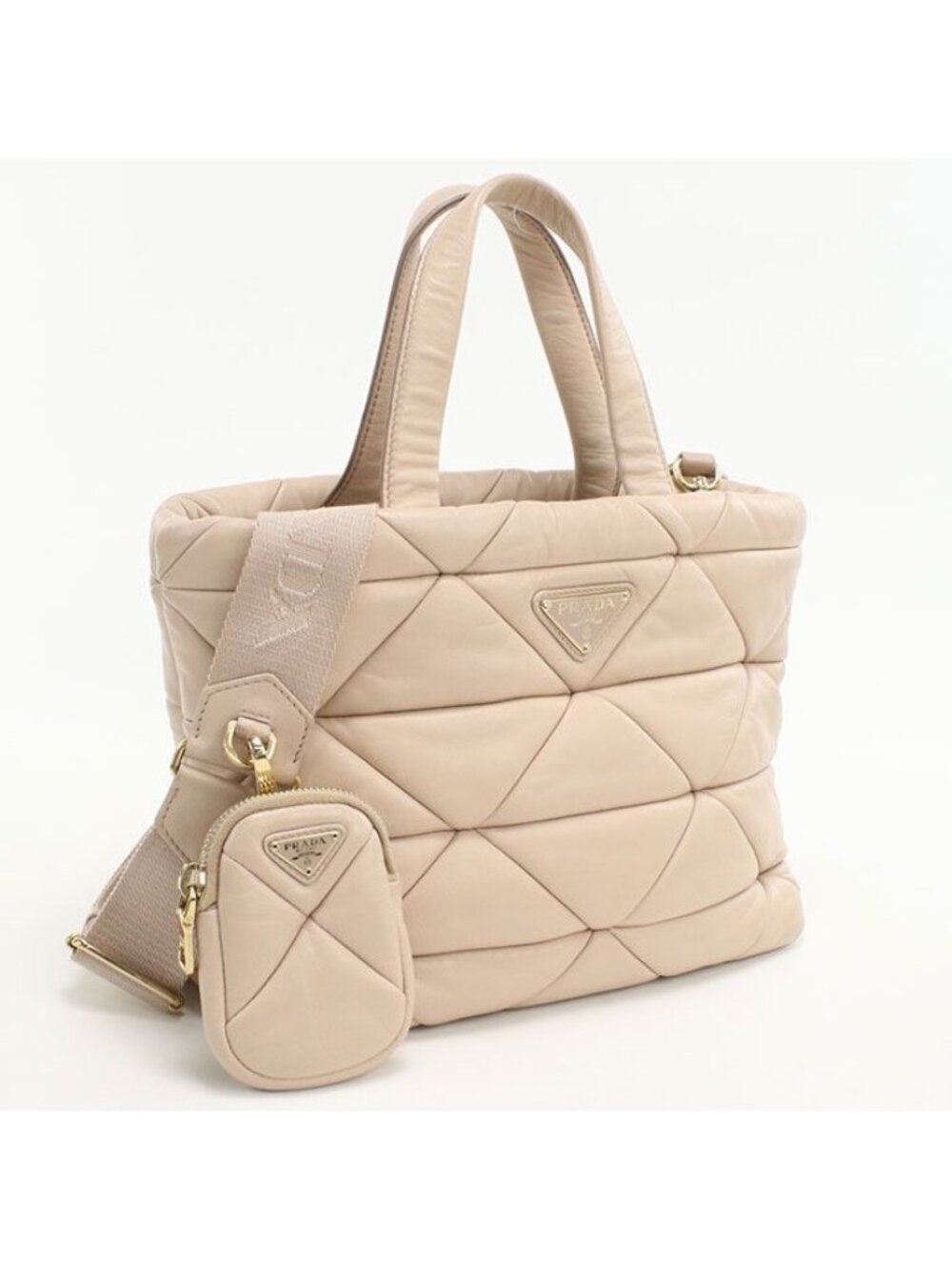 Prada 2-Way Tote Leather - Picture 1 of 8